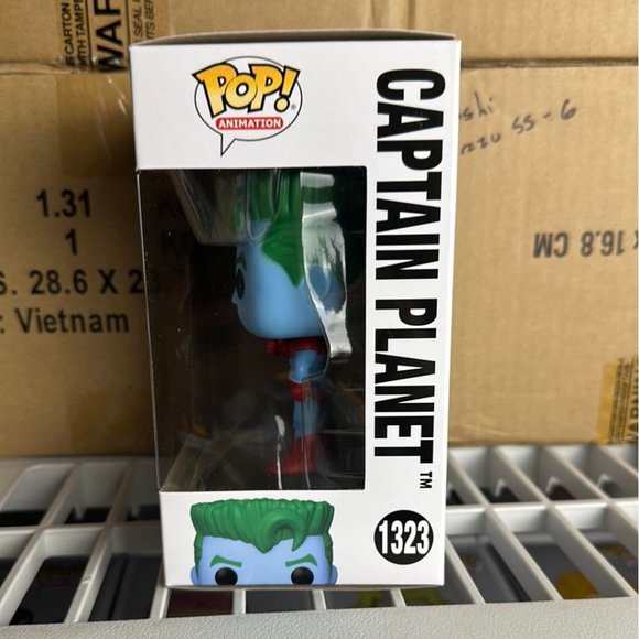 Funko POP! Captain Planet Figure #1323! - Picture 3 of 7